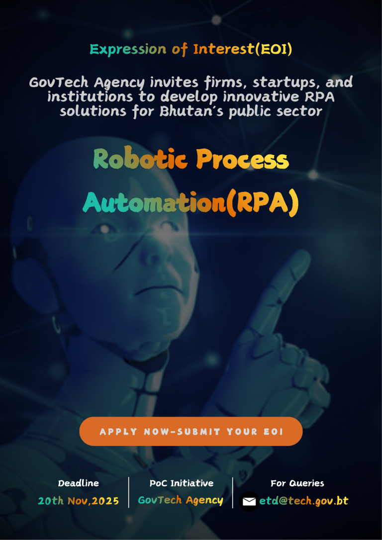 Robotics Process Automation(RPA) – Government Technology Agency